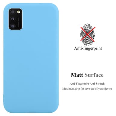 Deksel Samsung Galaxy A41 Silikon cover (blå)