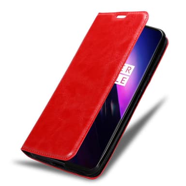 OnePlus 8 lommebokdeksel case (rød)