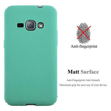 Samsung Galaxy J1 2016 Hardt Deksel Cover (grønn)