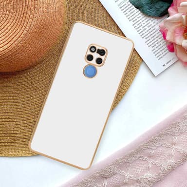 Huawei MATE 20 silikondeksel case (hvit)
