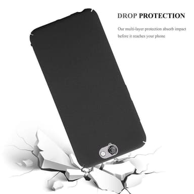 HTC ONE A9 Hardt Deksel Cover (svart)