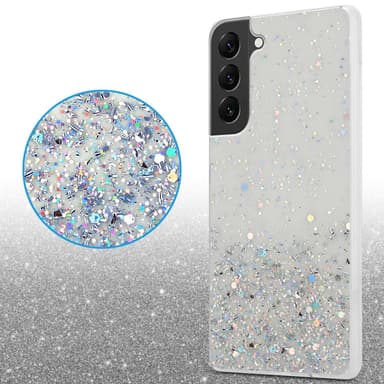 Samsung Galaxy S22 PLUS Silikondeksel Glitter