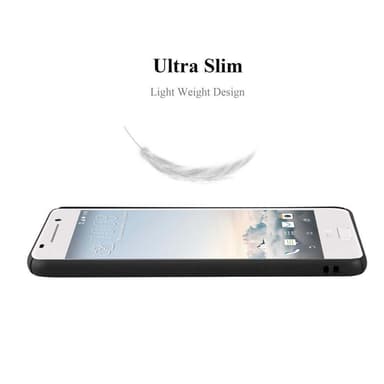 HTC ONE A9 Hardt Deksel Cover (svart)