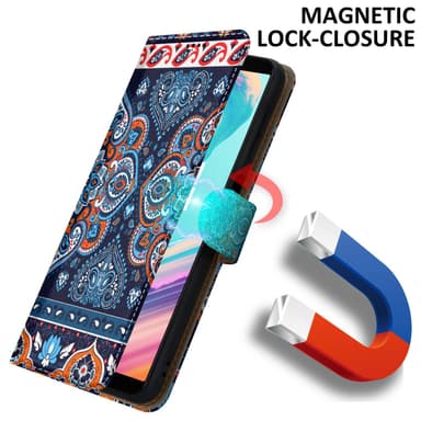 OnePlus 5T lommebokdeksel etui (blå)