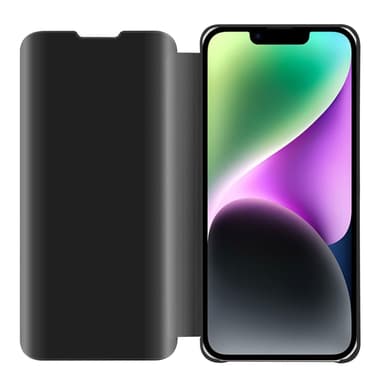 iPhone 14 lommebokdeksel etui (svart)