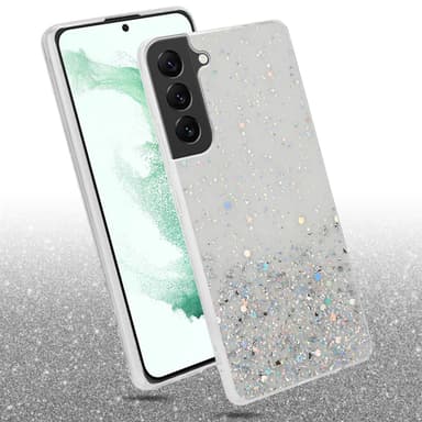 Samsung Galaxy S22 PLUS Silikondeksel Glitter