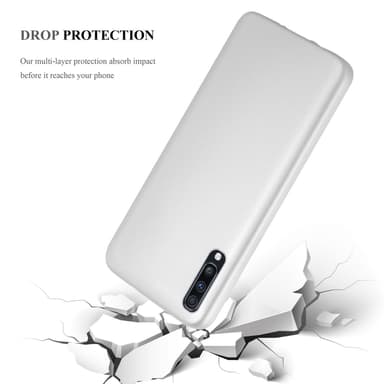 Deksel Samsung Galaxy A70 / A70s Case Cover (sølv)