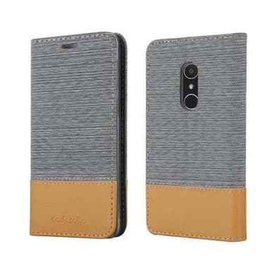 Alcatel 3 2018 lommebokdeksel etui (grå)