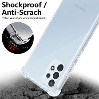 Samsung Galaxy A32 4G deksel ultra slim (Genomskinlig)