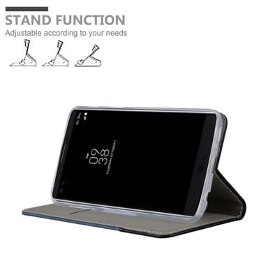 LG V10 lommebokdeksel etui (blå)