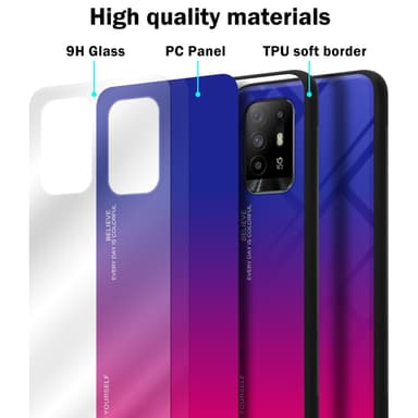 Deksel Oppo A94 5G Case Cover (svart)