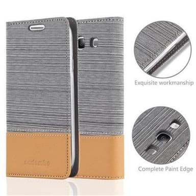 Samsung Galaxy S3 / S3 NEO lommebokdeksel etui (grå)