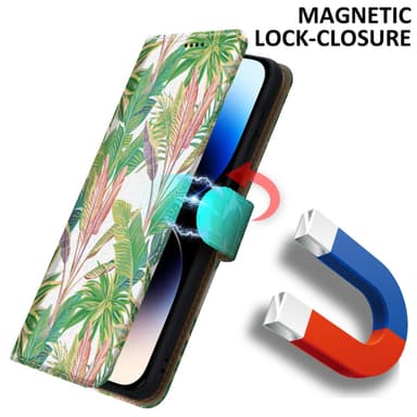 iPhone 14 PRO lommebokdeksel etui (grønn)