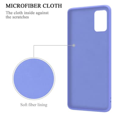 Deksel Samsung Galaxy A71 4G Ring Case (lilla)