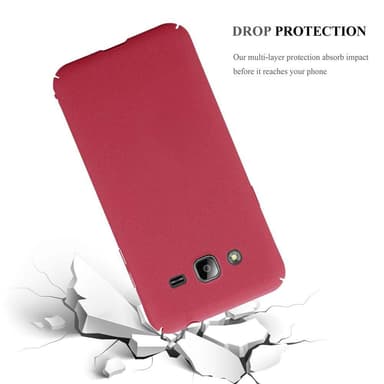 Samsung Galaxy J3 2017 Hardt Deksel Cover (rød)