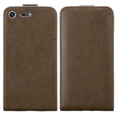 Sony Xperia XZ PREMIUM deksel flip cover (brun)