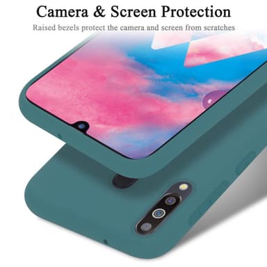 Samsung Galaxy M30 / A40s silikondeksel case (grønn)