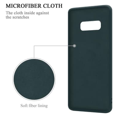 Deksel Samsung Galaxy S10e Ring Case (grønn)