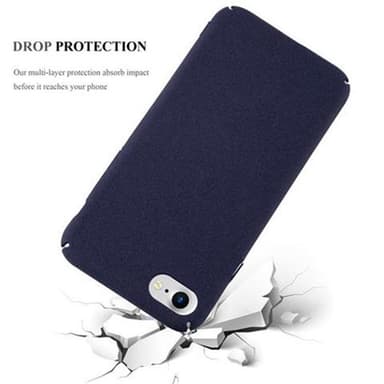 iPhone 7 / 7S / 8 / SE 2020 Hardt Deksel Cover (blå)