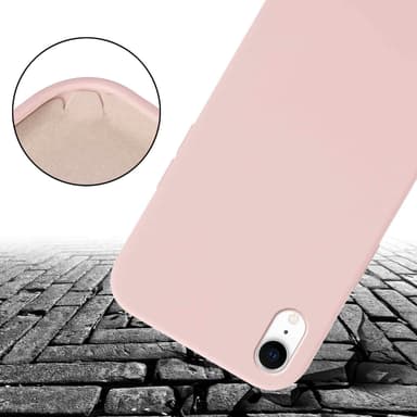 Deksel iPhone XR med Halskjede (rosa)