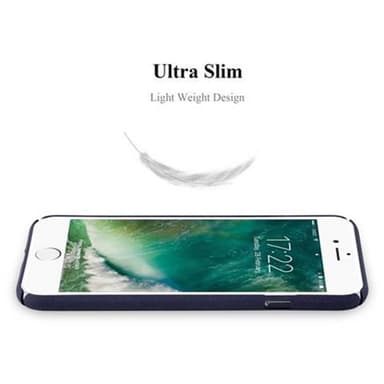 iPhone 7 / 7S / 8 / SE 2020 Hardt Deksel Cover (blå)