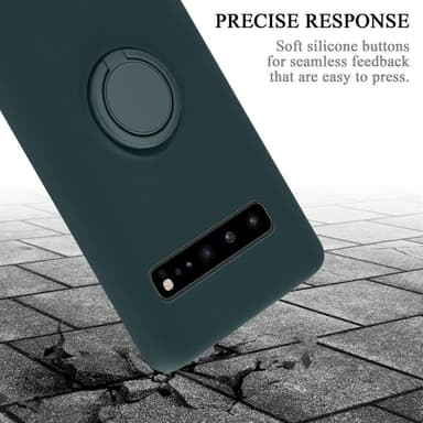 Deksel Samsung Galaxy S10 5G Ring Case (grønn)