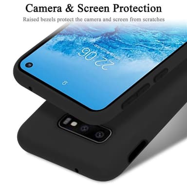 Samsung Galaxy S10e silikondeksel case (svart)
