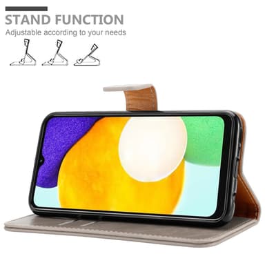 Samsung Galaxy A13 5G lommebokdeksel etui (brun)