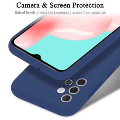 Samsung Galaxy A32 4G silikondeksel case (blå)