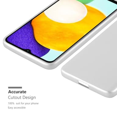 Deksel Samsung Galaxy A13 5G Case Cover (sølv)