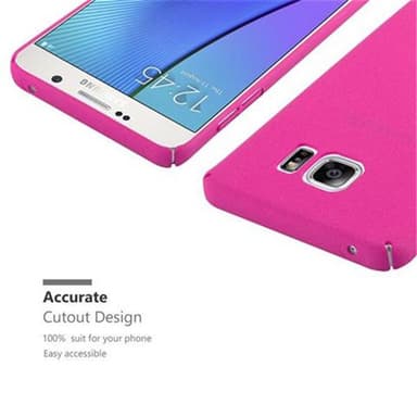 Samsung Galaxy NOTE 5 Hardt Deksel Cover (rosa)