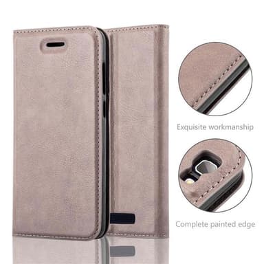 ZTE Blade A612 lommebokdeksel case (brun)