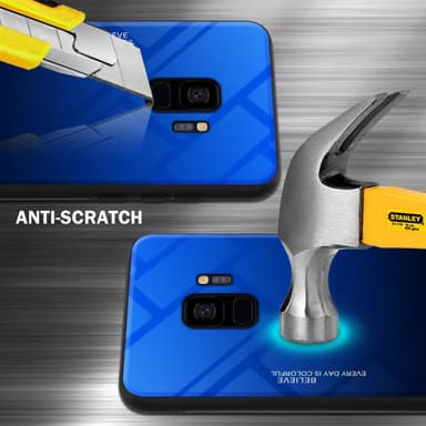 Deksel Samsung Galaxy S9 Case Cover (svart)