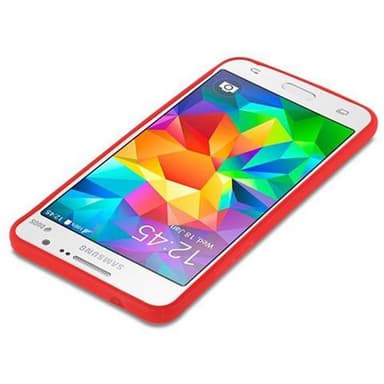 Deksel Samsung Galaxy GRAND PRIME Silikon cover (rød)