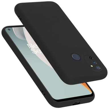OnePlus Nord N100 silikondeksel case (Svart)