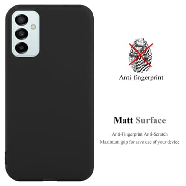 Deksel Samsung Galaxy M23 5G Silikon cover (svart)