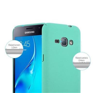 Samsung Galaxy J1 2016 Hardt Deksel Cover (grønn)