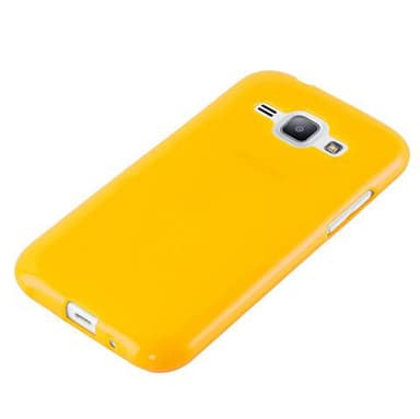 Samsung Galaxy J1 2015 Deksel Case Cover (gul)