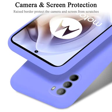 Motorola MOTO G31 / G41 silikondeksel case (Lilla)