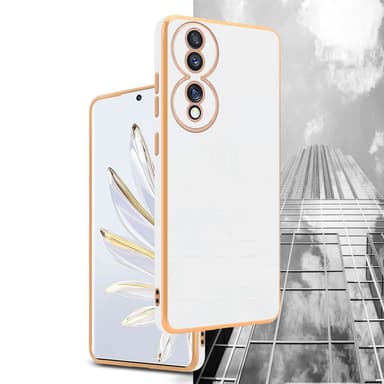 Honor 70 silikondeksel case (Hvit)