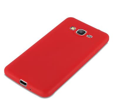 Deksel Samsung Galaxy GRAND PRIME Silikon cover (rød)