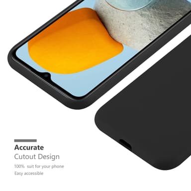 Deksel Samsung Galaxy M23 5G Silikon cover (svart)