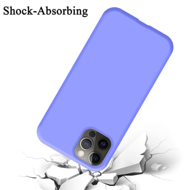 iPhone 13 silikondeksel case (lilla)