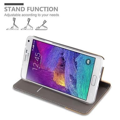Samsung Galaxy NOTE 4 lommebokdeksel etui (grå)