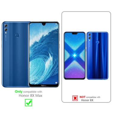 Deksel Honor 8X MAX Veske (Svart)