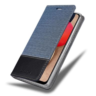 Samsung Galaxy A02s lommebokdeksel etui (blå)