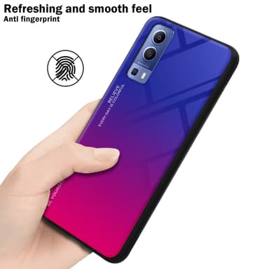 Deksel Vivo Y52 5G / Y72 5G Case Cover (svart)