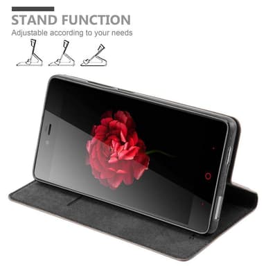 ZTE Nubia Z9 MAX lommebokdeksel case (brun)