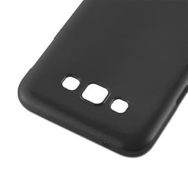 Samsung Galaxy E7 silikondeksel cover (svart)