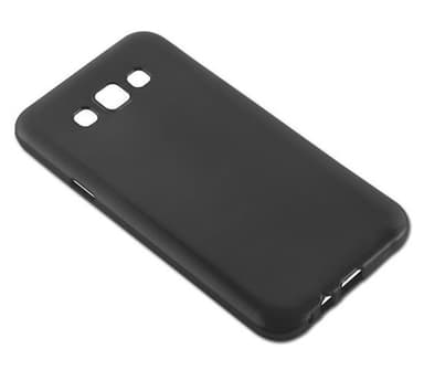 Samsung Galaxy E7 silikondeksel cover (svart)